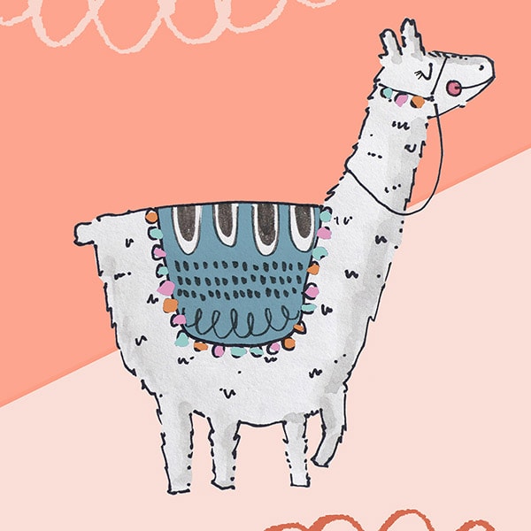 Llama llama Printable