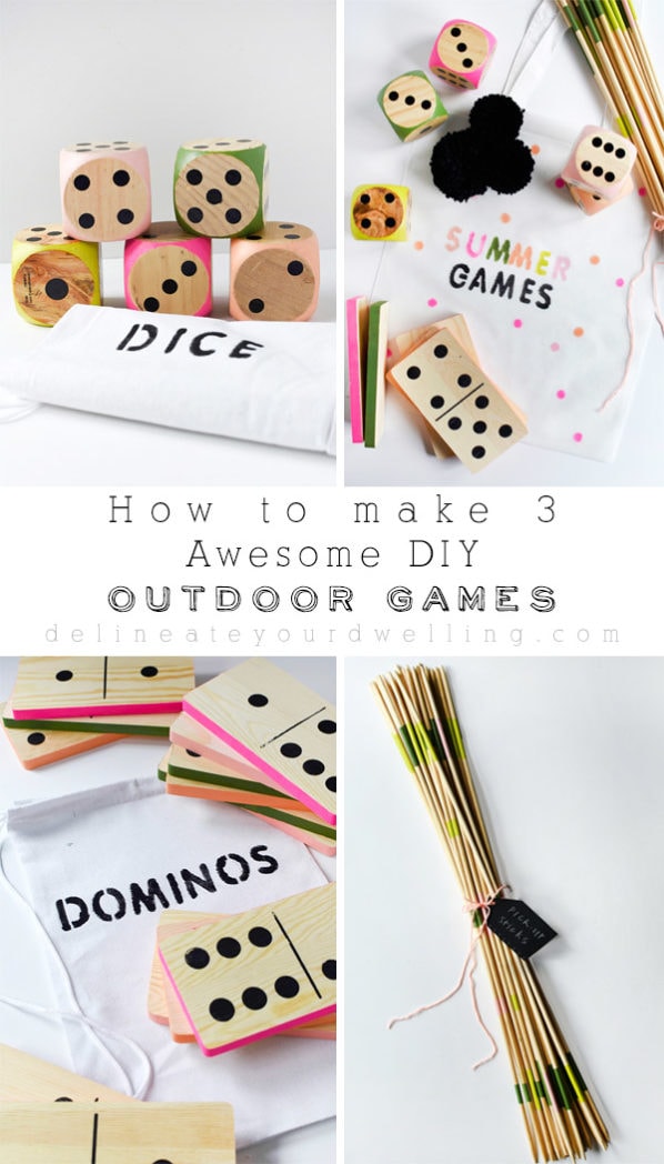 3 Awesome DIY Outdoor Games