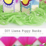 DIY Llama Piggy Banks