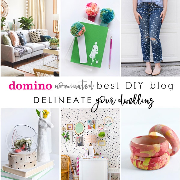 1-Domino Nominated Best DIY Blog