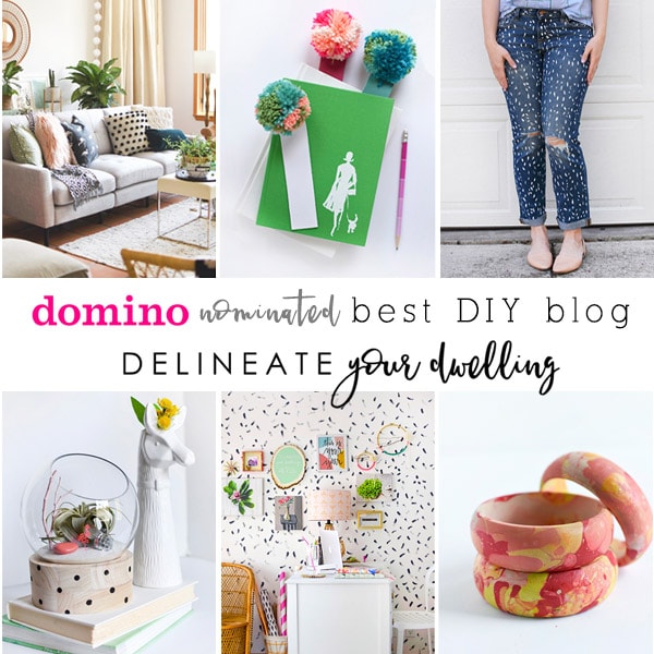 Finalist on Domino Magazine Blog Awards