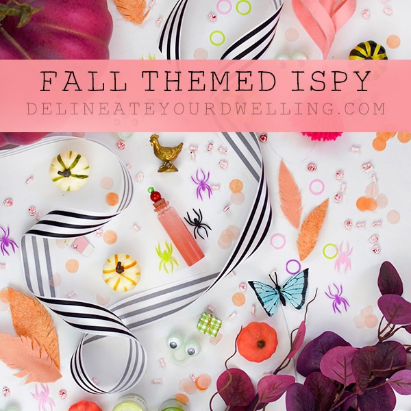 Fall themed ISpy Image