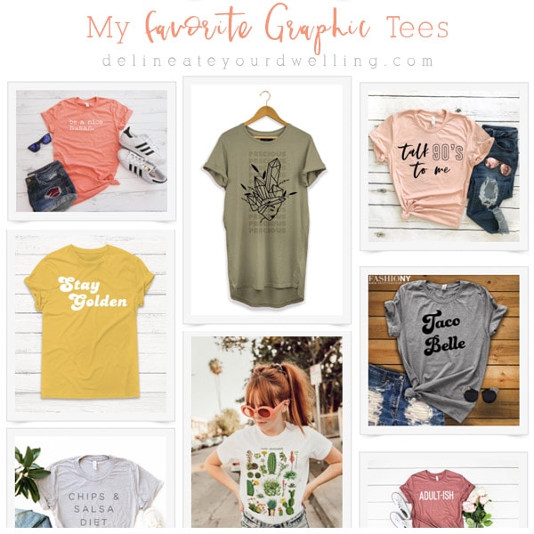 My favorite Graphic Tees - Delineate Your Dwelling