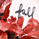 Create a fun Fall Plate Wreath for your front door! Delineate Your Dwelling