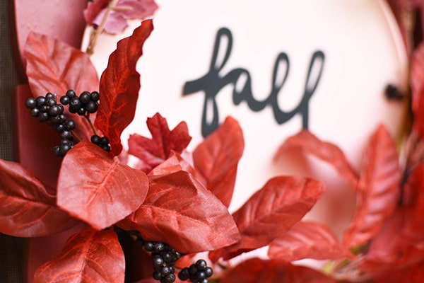 Create a fun Fall Plate Wreath for your front door! Delineate Your Dwelling