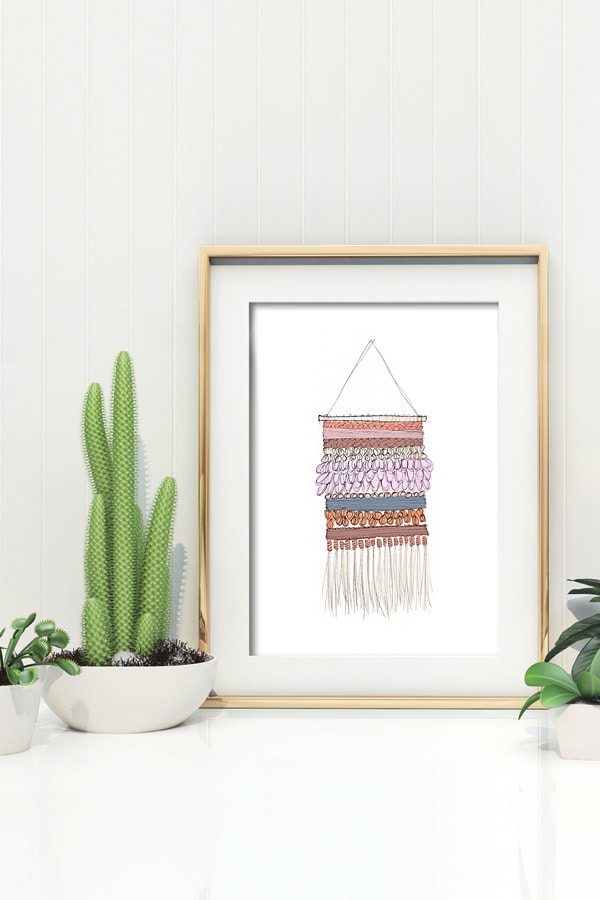 Wall Weaving downloadable print