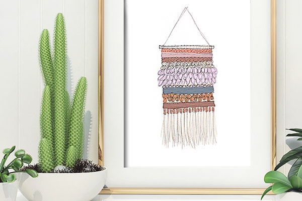 Weaving printable 