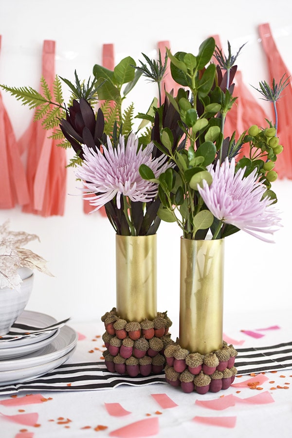 Fall Acorn Centerpiece