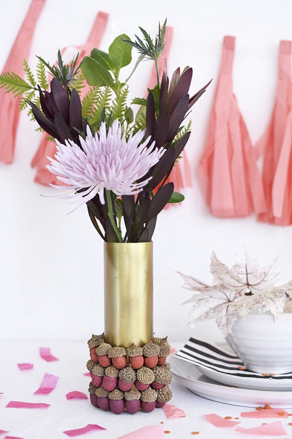 Fall Acorn Centerpiece