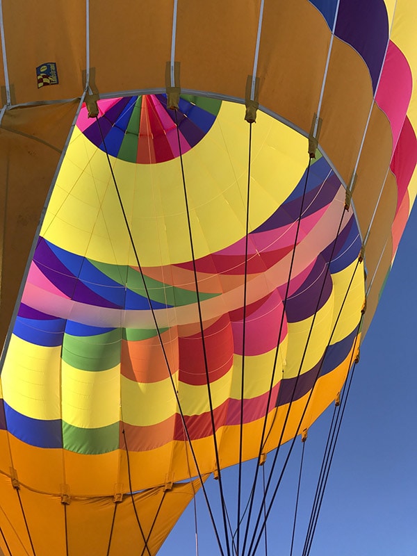 Inside a Balloon