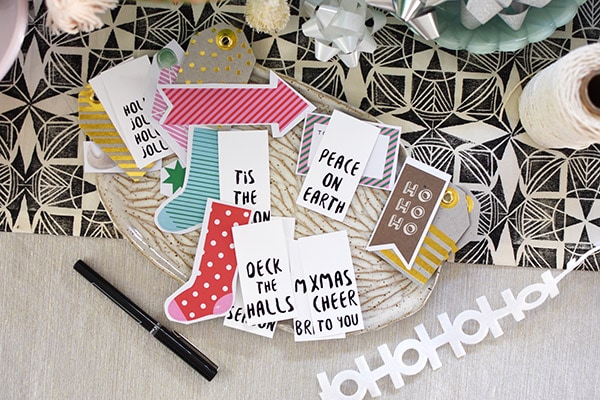 Christmas Deck the Halls Gift Tags
