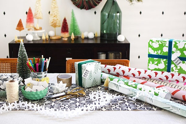 Wrapping Party for Holidays