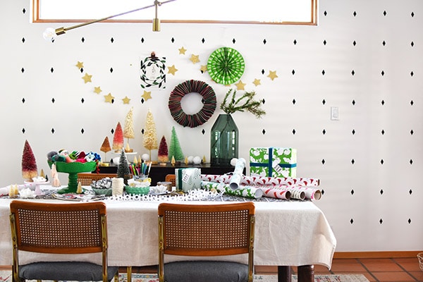 Festive Gift Wrapping Party for Christmas