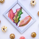 Paint Autumn leaves