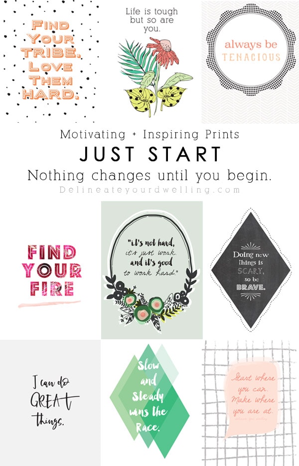 Motivating and Inspirational Prints
