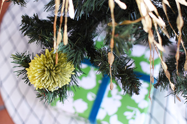 Colorful Christmas Pom Poms