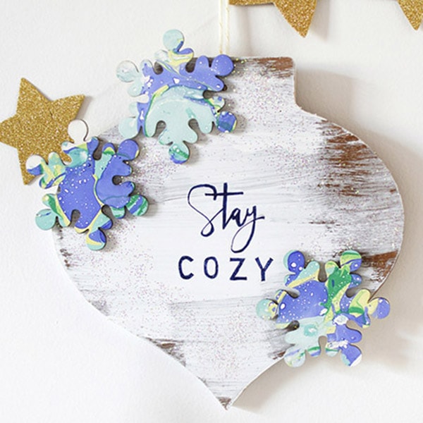 Stay Cozy Winter Wall Decor