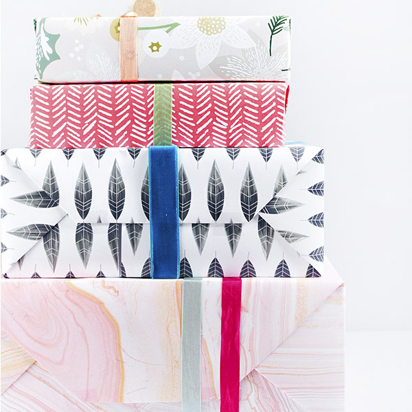 1-Uses for leftover Christmas gift wrap