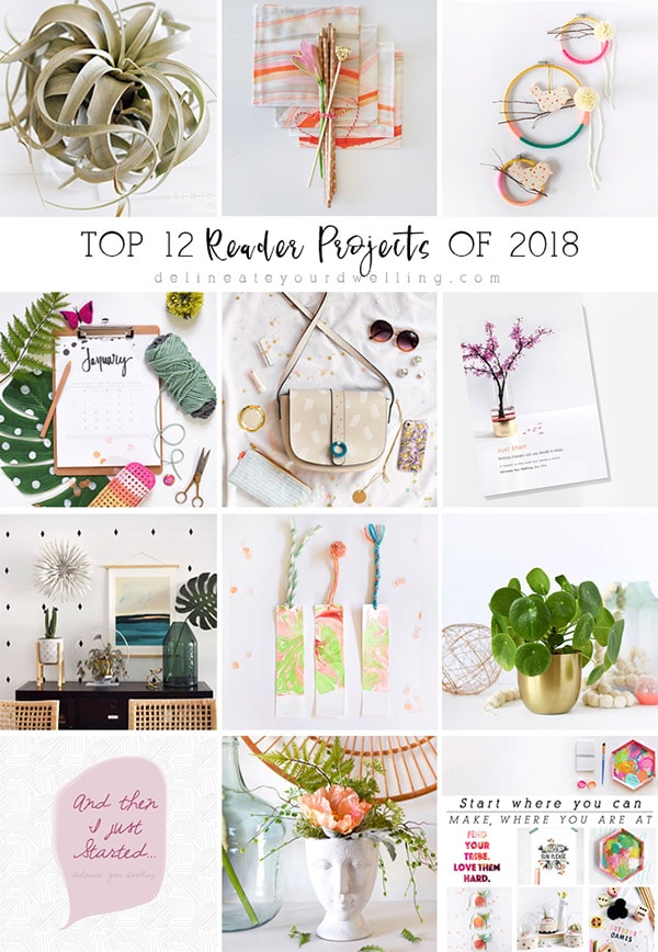 Top Reader Home Decor, Interior Spaces, Inspirational Quotes, Creative Crafts and Plant tips of 2018! Delineate Your Dwelling