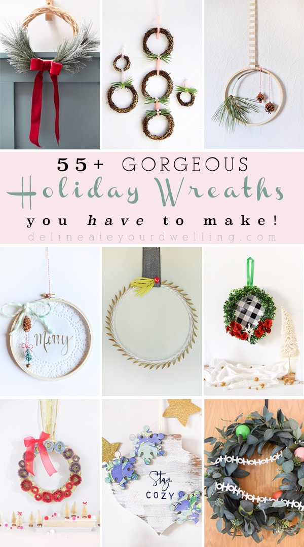 55+ Festive Holiday Wreaths