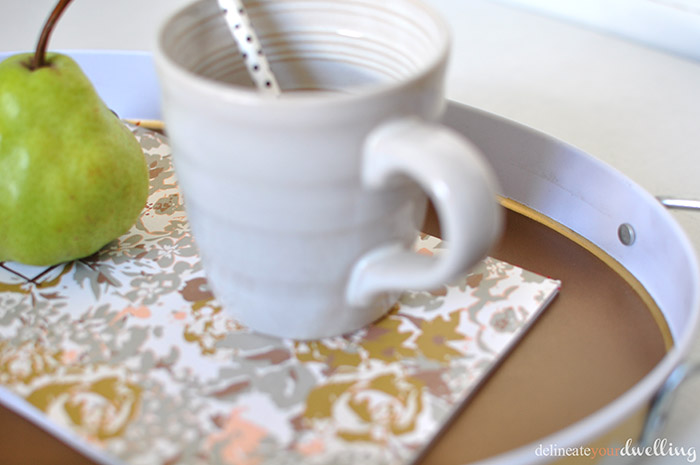 Bronze Scallop Tray