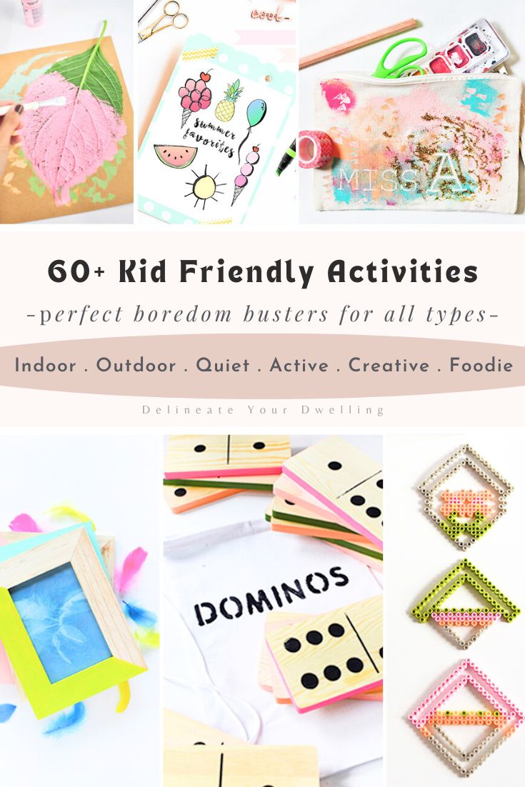 60+ Kid Summer Activities