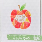 A is for Apple Print