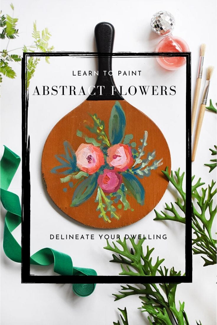 Painted Abstract Flowers