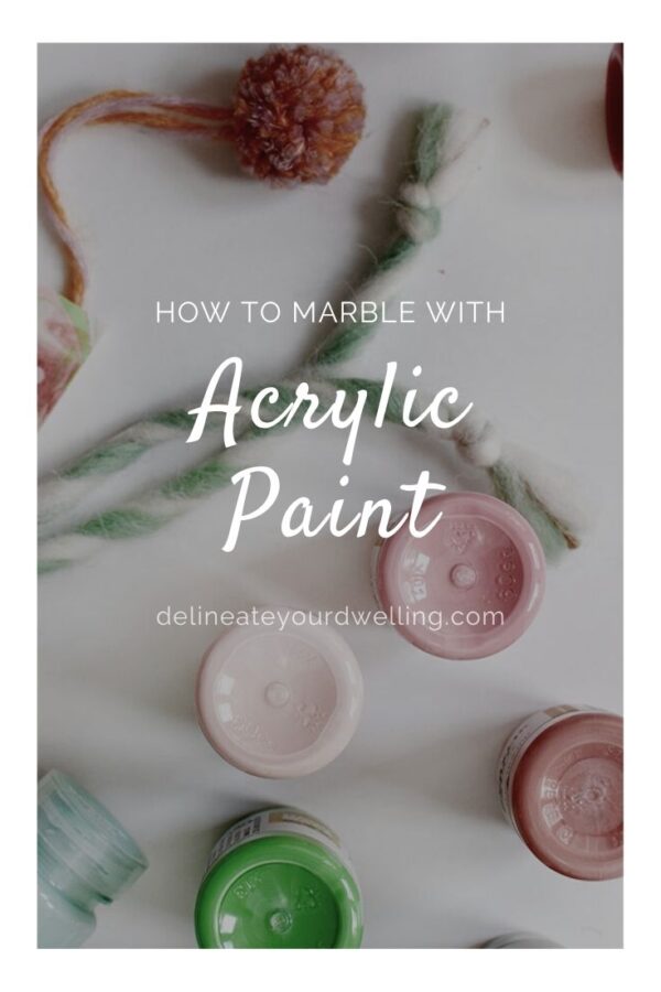 Acrylic Paint Marbling
