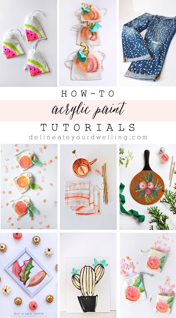 Acrylic Paint Tutorials