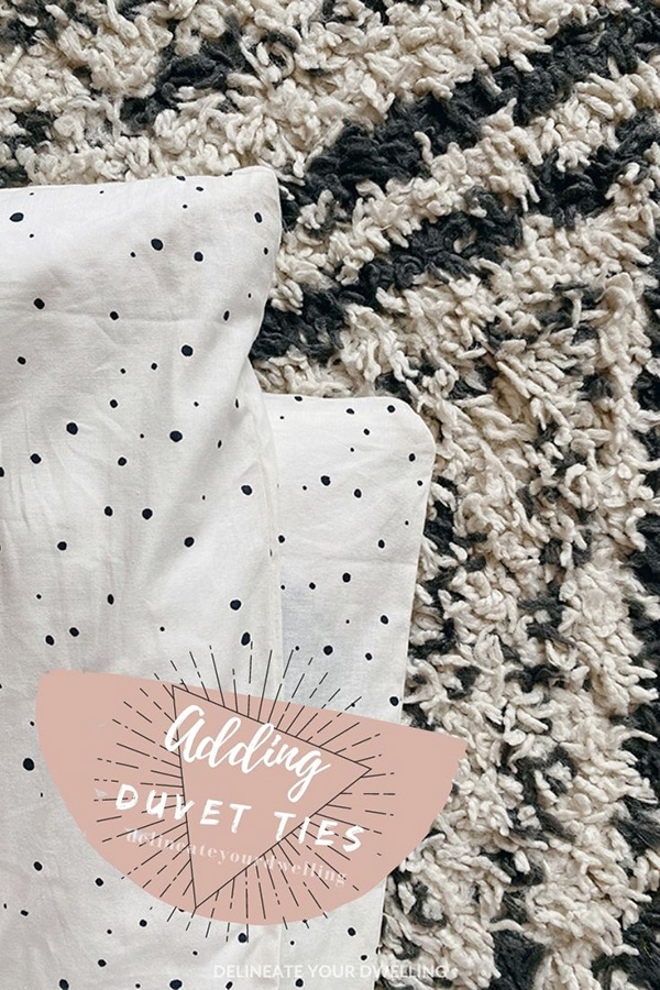 Adding Easy Duvet Ties