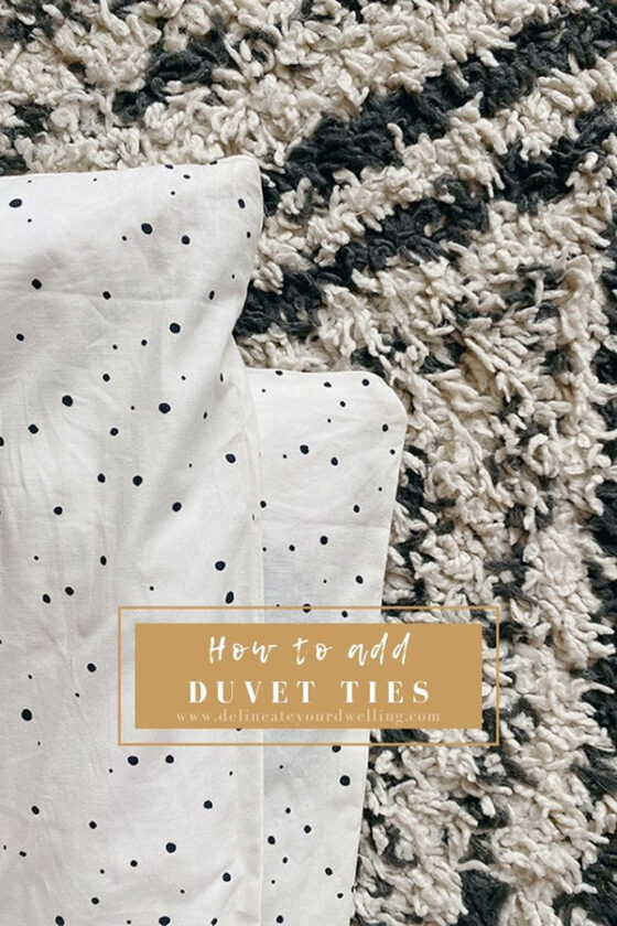 Adding Easy Duvet Ties Delineate Your Dwelling