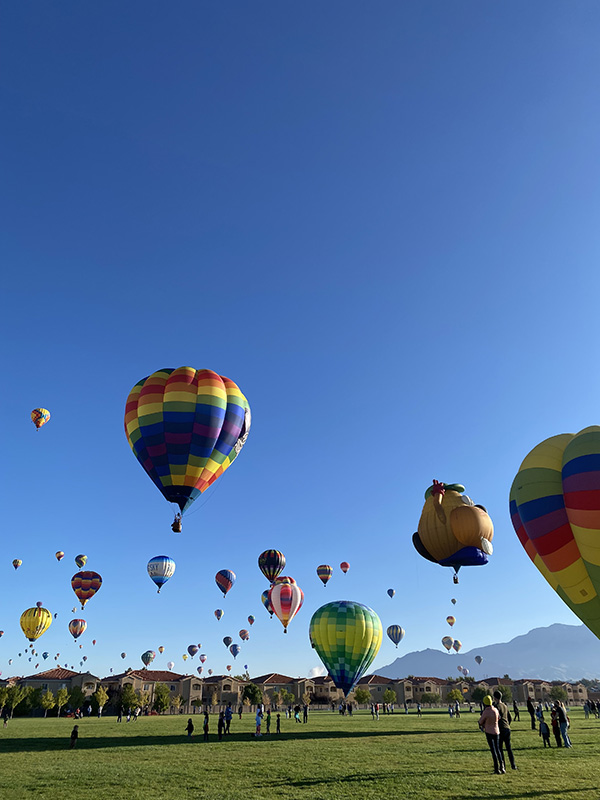 Sky full of Hot Air Balloons