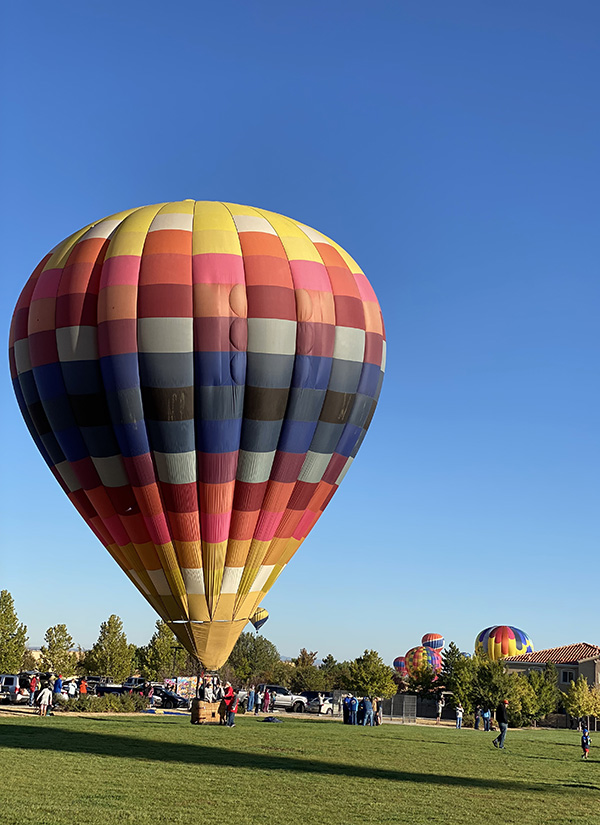 Colorful Hot Air Balloon