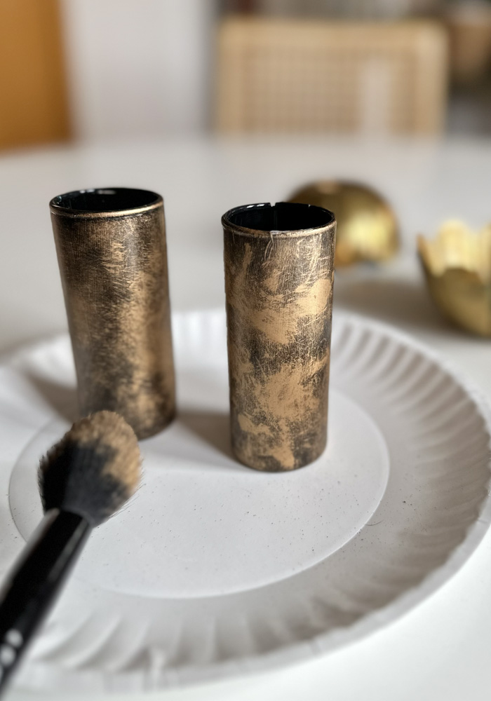 How to Antique Brass Using Rub N' Buff 