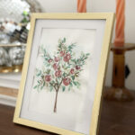 Apple Tree Fall Watercolor print