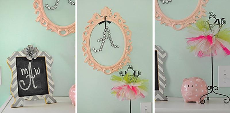 Pink girl decor