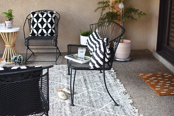 Easy Back Patio refresh