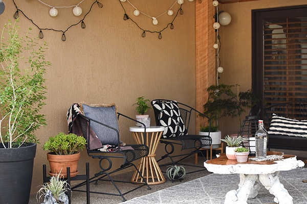 Easy Back Patio refresh