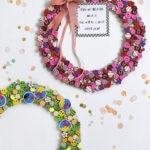 Back to School Eraser Wreath