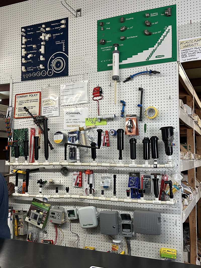 Irrigation components