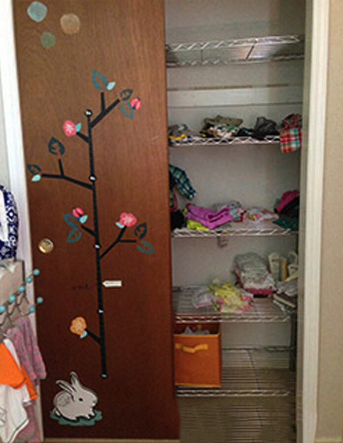 before closet