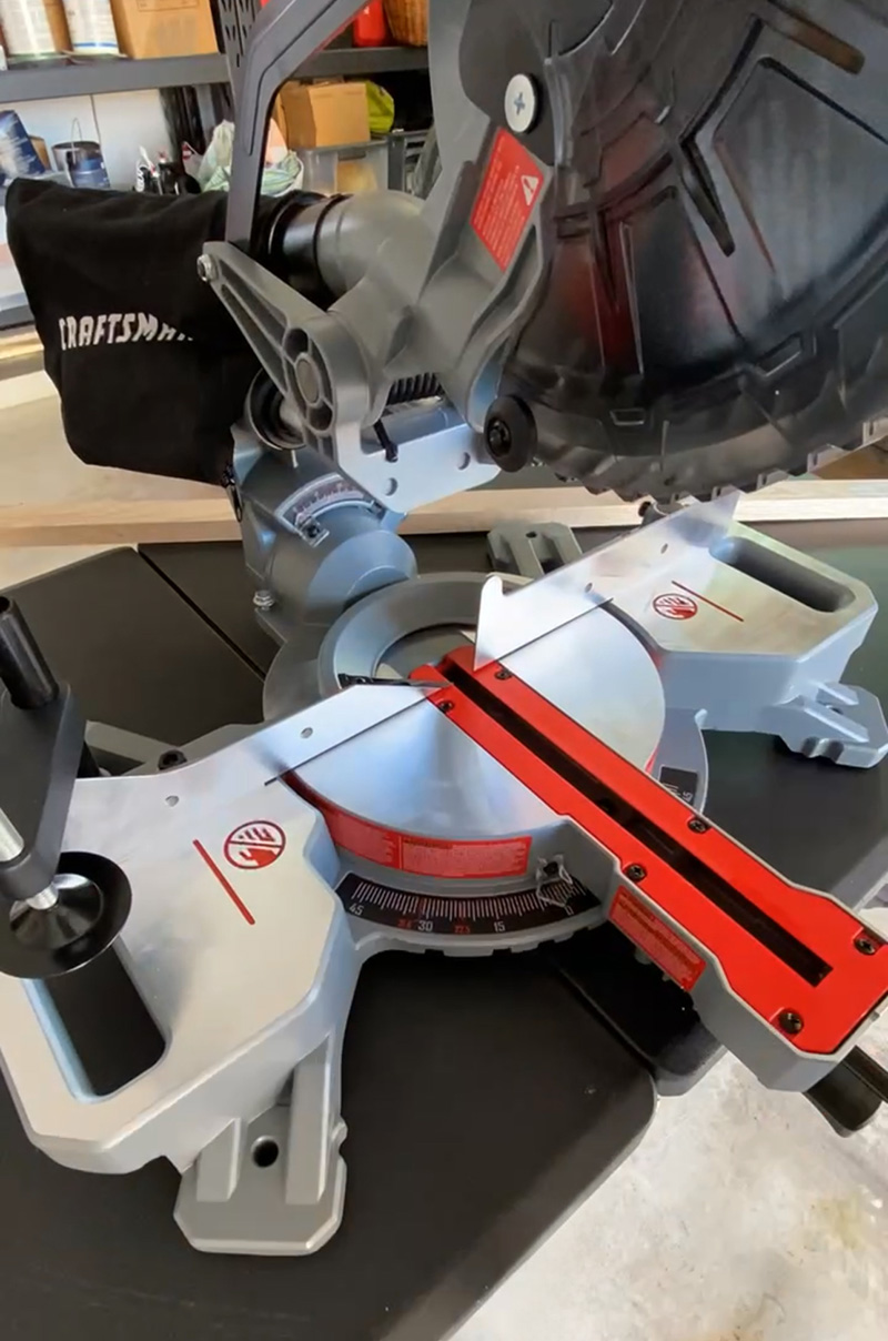 DIY tool miter saw