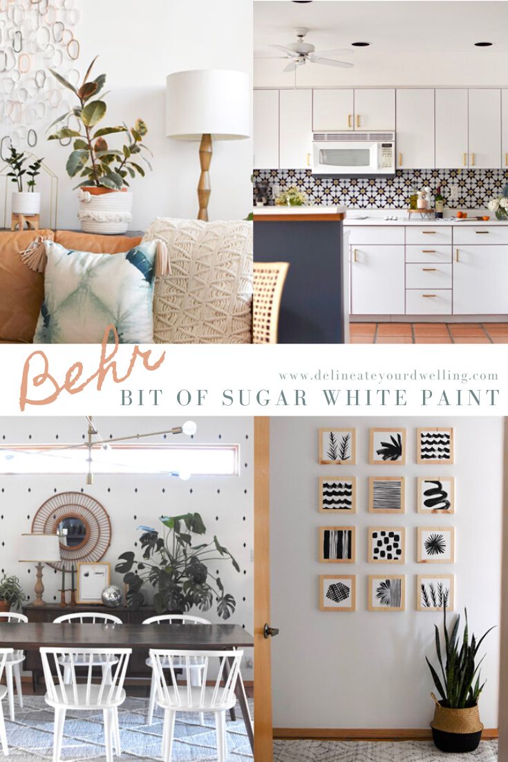 Behr Bit of Sugar White Interior Paint