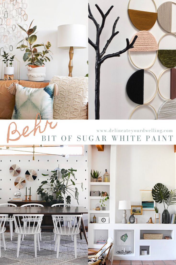 Behr Bit of Sugar White Interior Paint