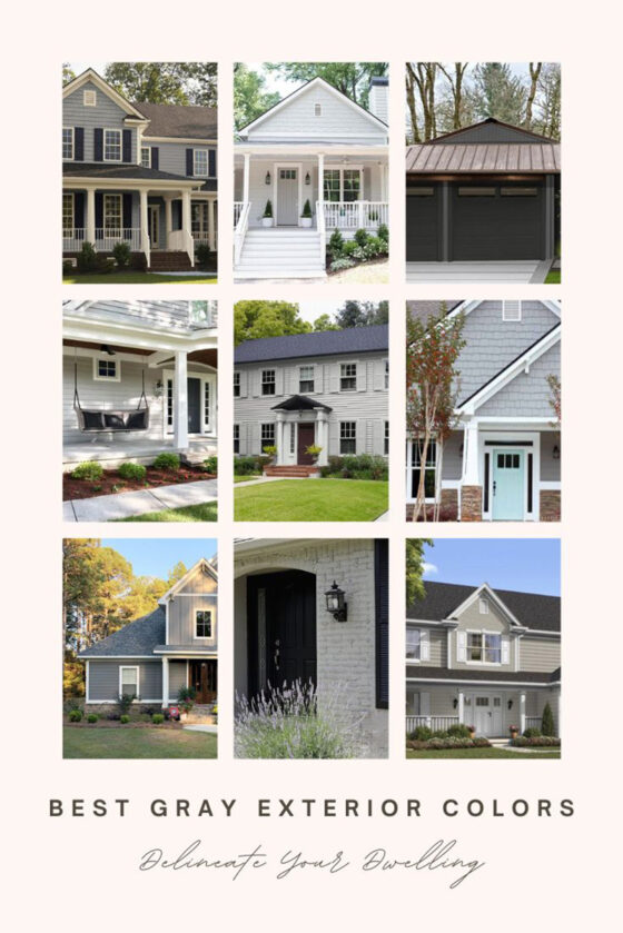 Best Gray Exterior House Paint Ideas - Delineate Your Dwelling