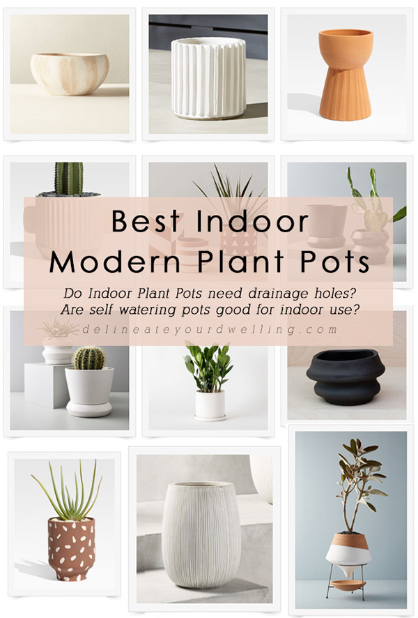 Best Indoor Modern Planters and Pots