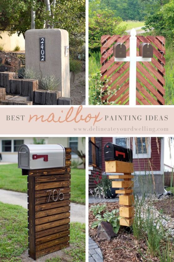 Best Mailbox Painting Ideas Delineate Your Dwelling