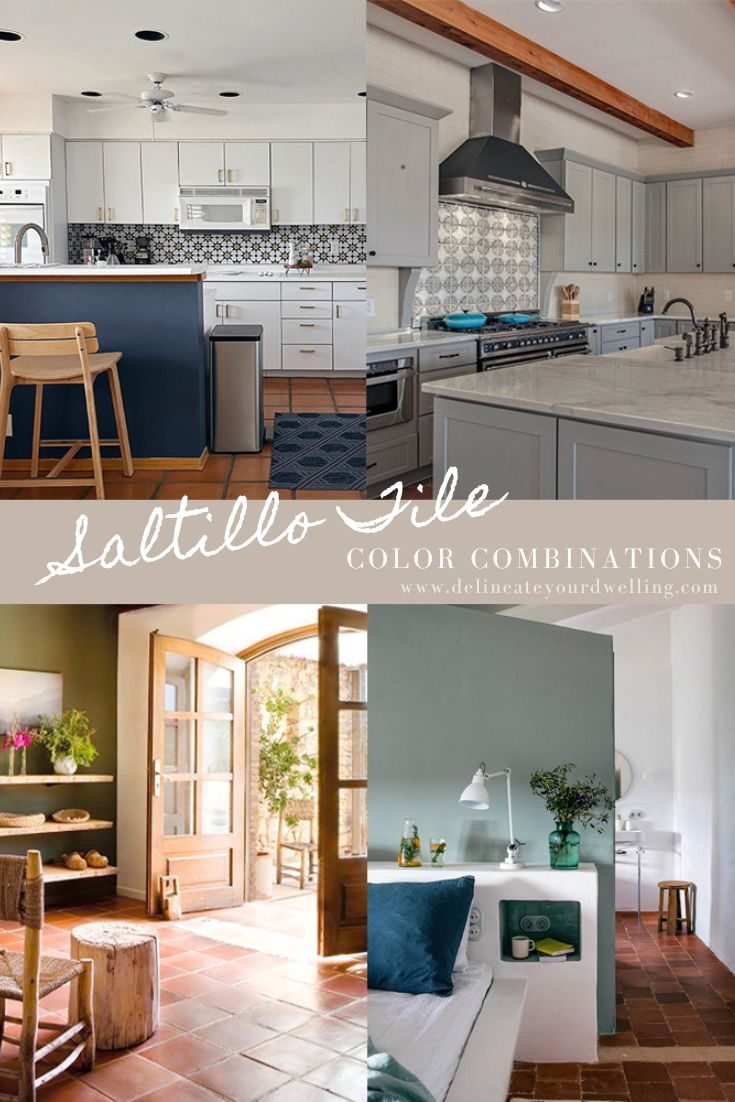 Saltillo tile color combinations