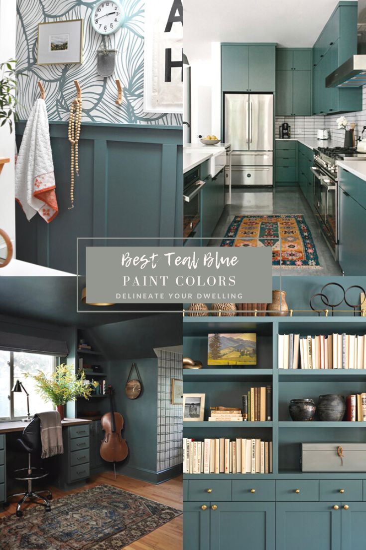 Beautiful Teal Blue Paint Colors for your Home Delineate Your Dwelling